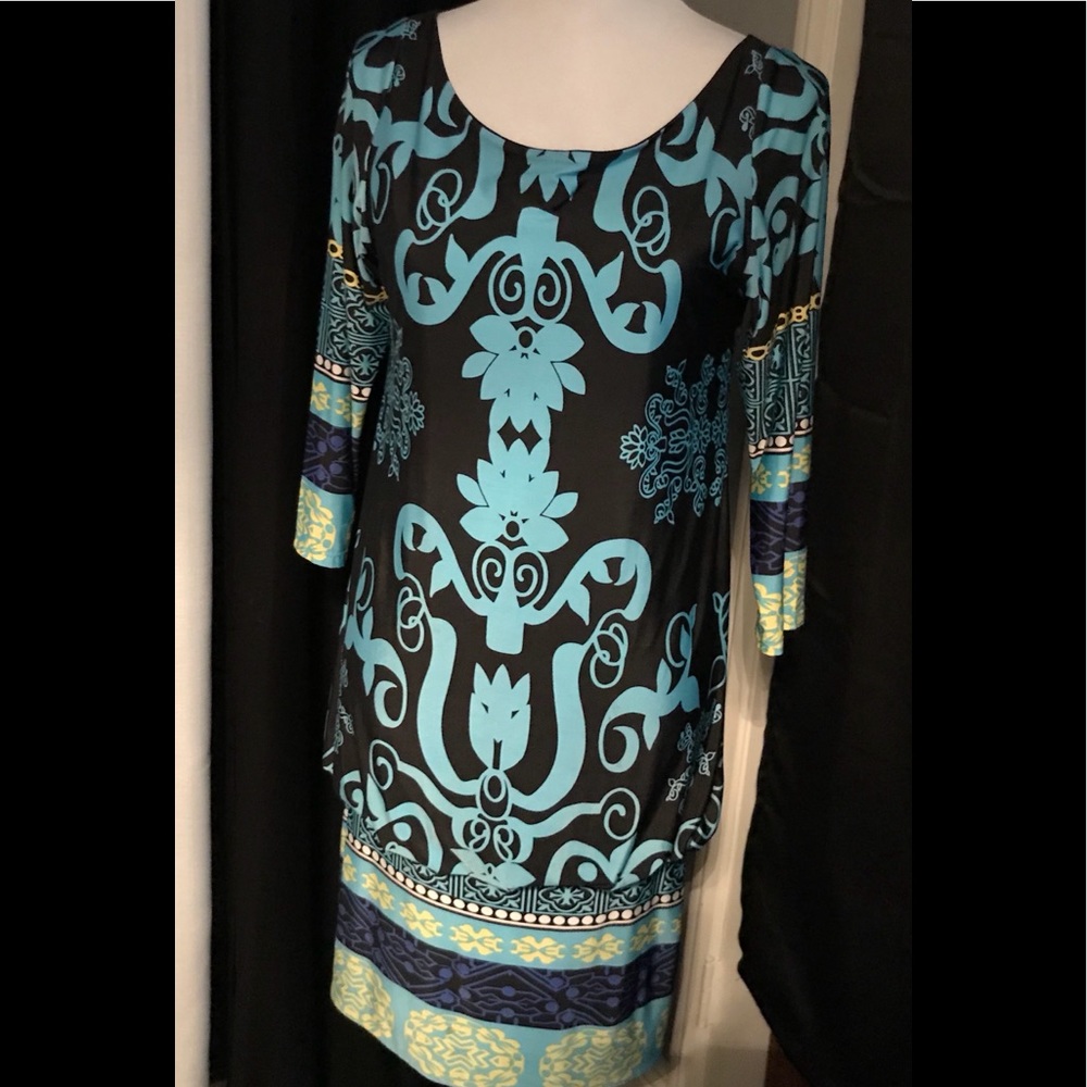 Beautiful Analili 3/4 Sleeve Dress